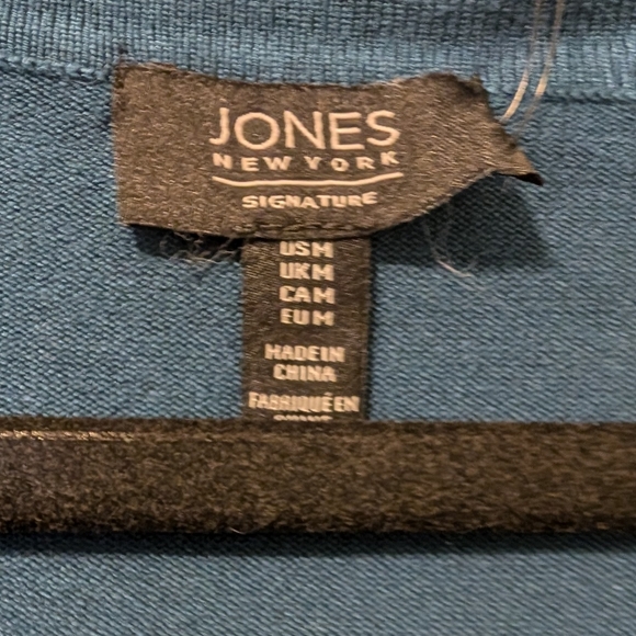 Jones NY tunic sweater (M) NWT - Picture 4 of 5